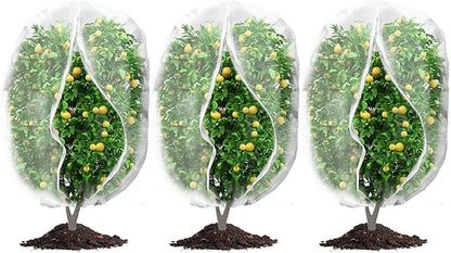 3Pcs Plant Covers from Insects, Bird Netting Barrier by Waybas