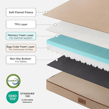 Bedsure Memory Foam Dog Crate Bed - Image 8