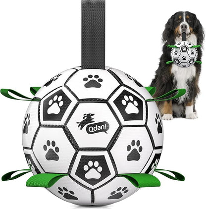 QDAN Dog Toys Extra Large Soccer Ball by QDAN