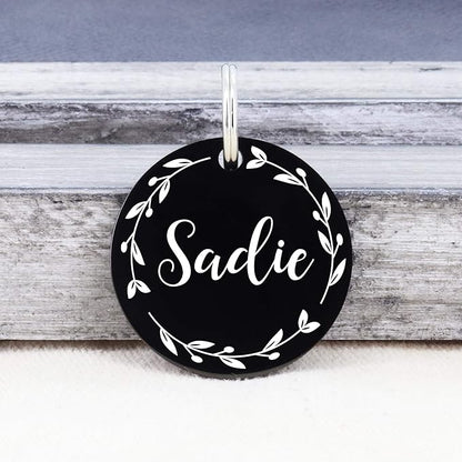 Ultra Joys Stainless Steel Pet ID Dog Name Tag Personalized Front and Back - Image 2