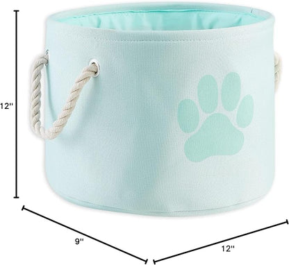 Bone Dry Pet Storage Collection Collapsible Bin, Small Round - Image 6