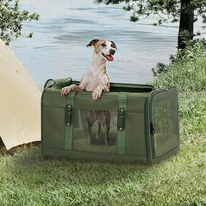 Petsfit 19x12x12 Pet Carrier for Large Cats, Soft-Sided Small Dog Travel Carrier - Image 9