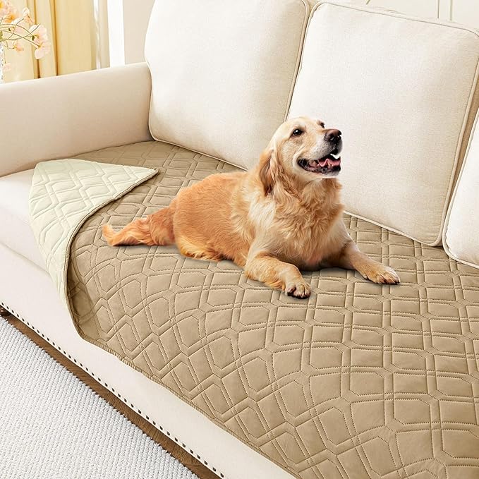 hyha Waterproof Dog Bed Blanket, Soft Pet Blankets, Waterproof Couch Cover by hyha