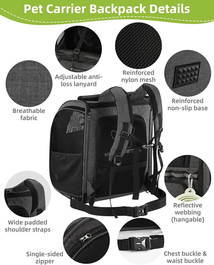 Expandable Cat Carrier Backpacks - Image 6