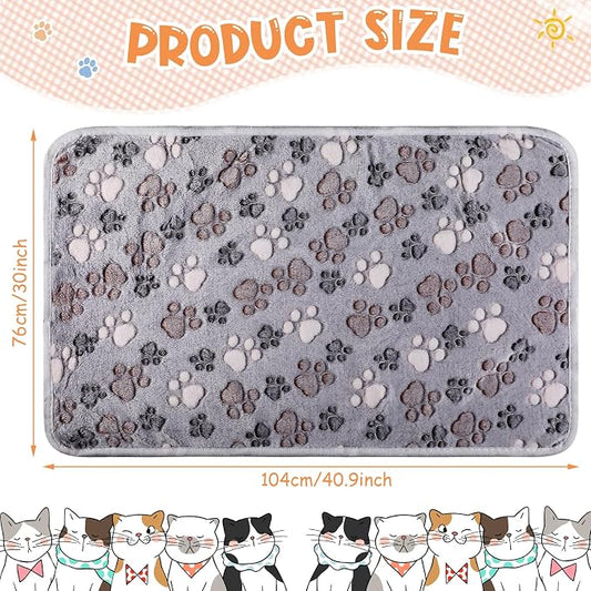 Tatuo 4 Pcs Dog Blanket for Pet Cat Blankets Indoor Puppy Teething Stuff Toys - Image 2