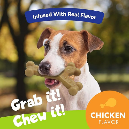 Chew'ems Durable Chew Toys for Small Dogs | Long-Lasting & Flavorful Chew Dog - Image 2