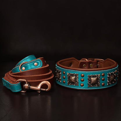 PET ARTIST Genuine Leather Dog Collar - Image 3