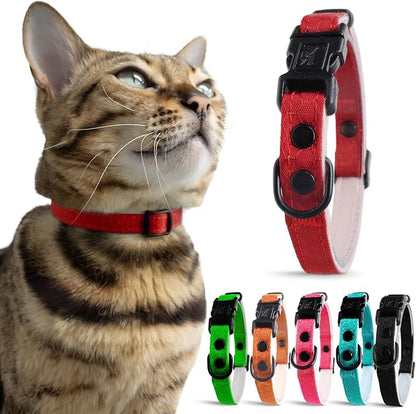 OutdoorBengal Red Breakaway Kitten Collar by OutdoorBengal