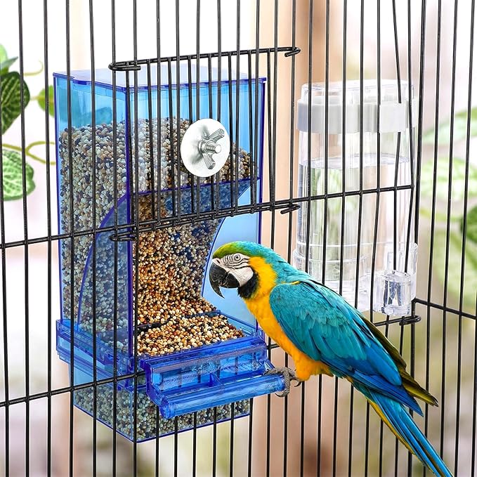 Yaomiao 8 Pcs No Mess Small Bird Feeders - Image 7