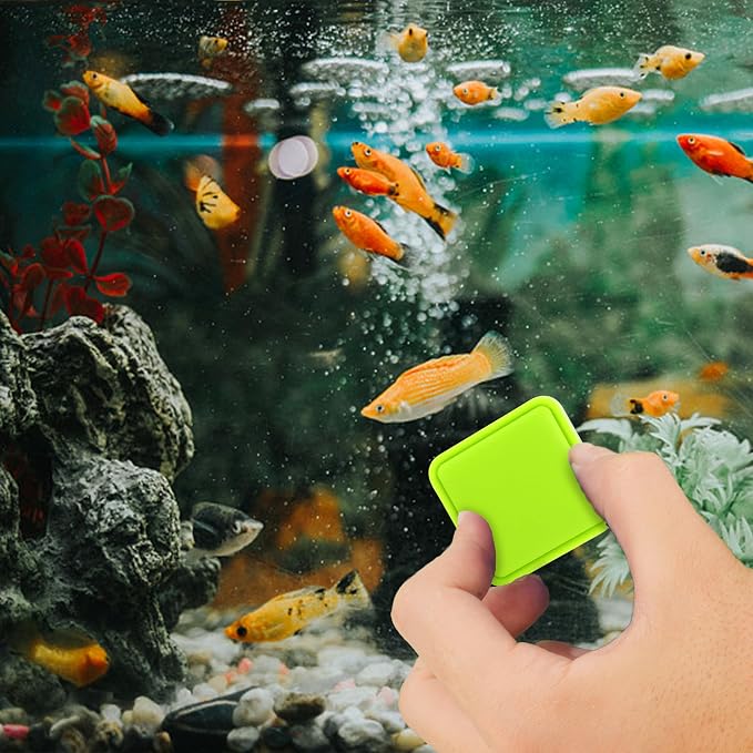 Magnetic Aquarium Fish Tank Glass Algae Scrapers Glass Cleaner Scrubber Clean - Image 6