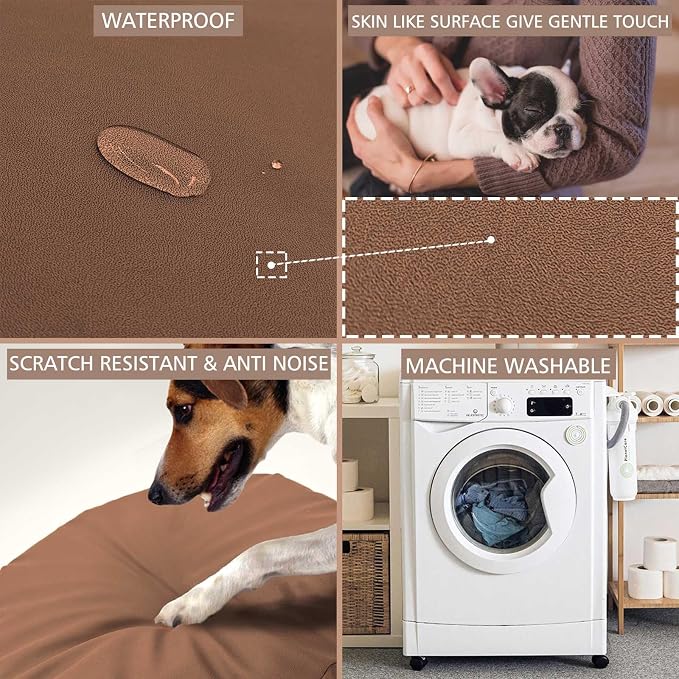 Dog Bed Cover Waterproof Replacement Machine Washable Covers - Image 3