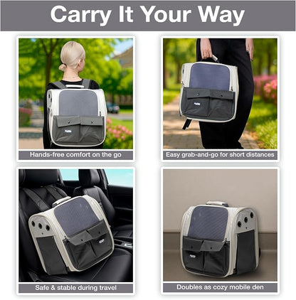 Pet Carrier Backpack for Cats & Dogs up to 22 LBS – Airline Approved Cat - Image 7