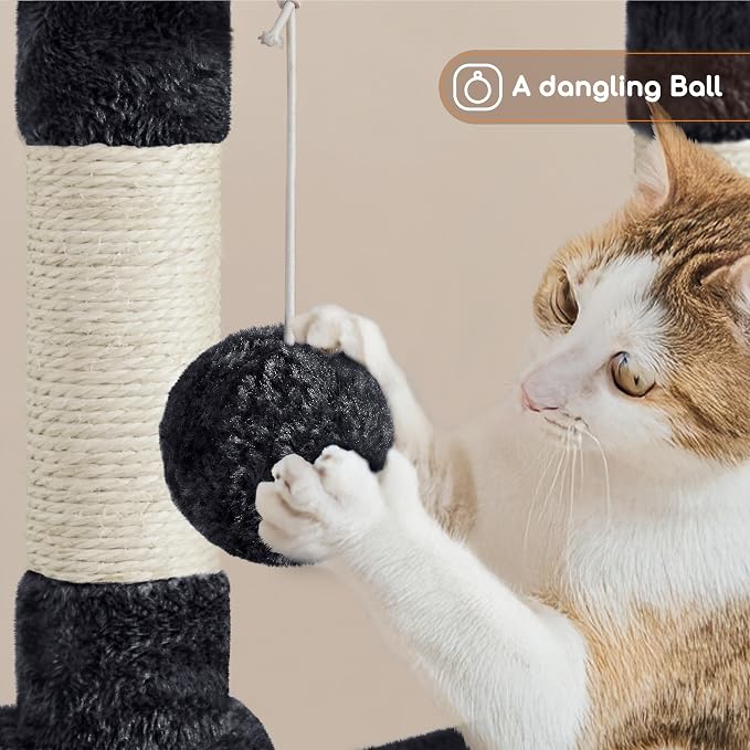 Yaheetech Cat Tree, 42in Cat Tower - Image 5