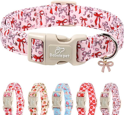 Girl Dog Collar for Large Dogs by Babolepet
