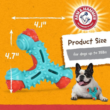 ARM & HAMMER for Pets Nubbies Wishbone Dog Dental Toy| Best Dog Chew Toy for - Image 7