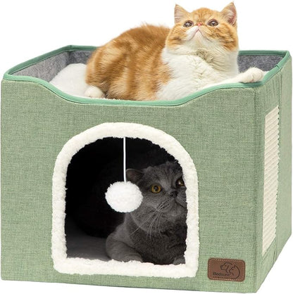 Bedsure Cat Beds for Indoor Cats by BEDSURE