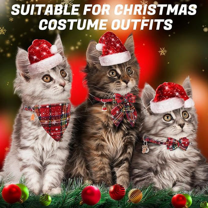 6 Pack Christmas Cat Collar - Image 4