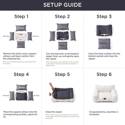 Bedsure ComfyFleece™ Cute Cat Couch - Image 7
