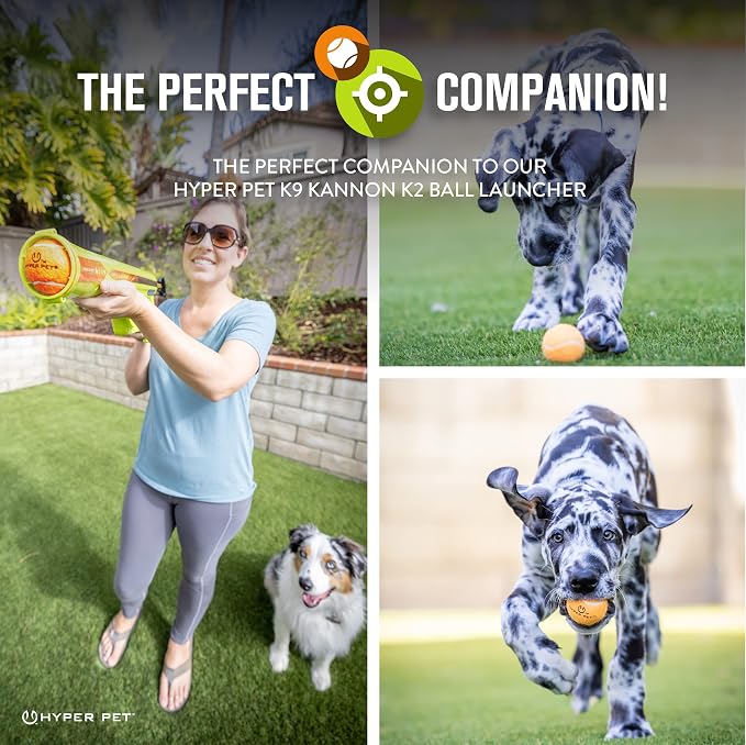 Hyper Pet Tennis Balls for Dogs Interactive Dog Toys work - Image 3