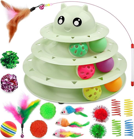 UPSKY 20 PCS Cat Toys by UPSKY