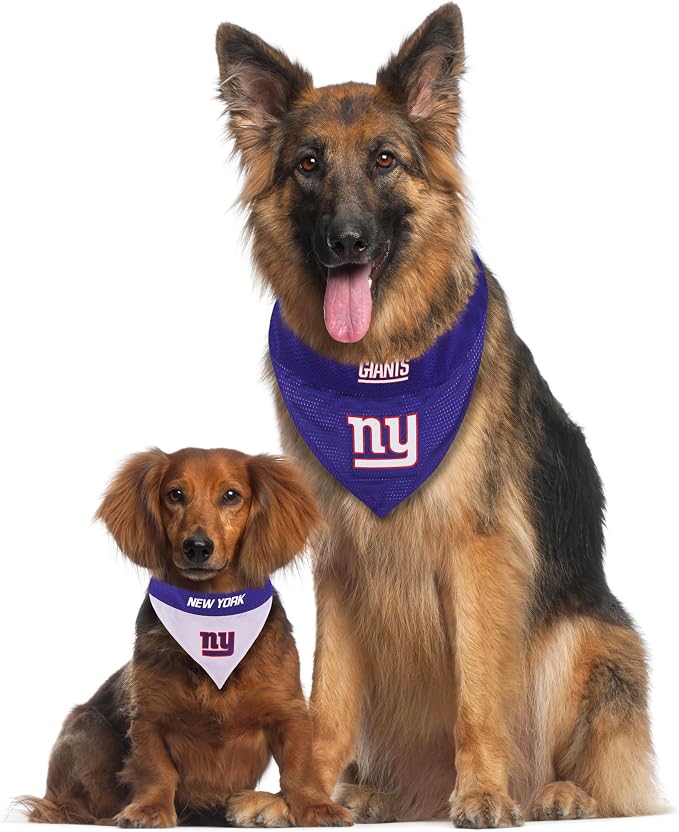 Pets First NFL New York Giants Reversible Bandana Size XX-Large - Image 4