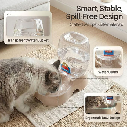 Flexzion Automatic Gravity Pet Waterer - Image 6