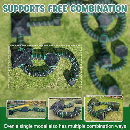 6-in-1 Cat Tents for Outside, Portable Outdoor Cat Enclosures for Indoor Cats - Image 6