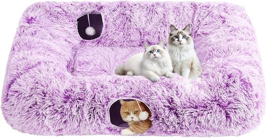 Extra Large Cat Tunnel Bed, 4 Ways Tunnels by Unknown