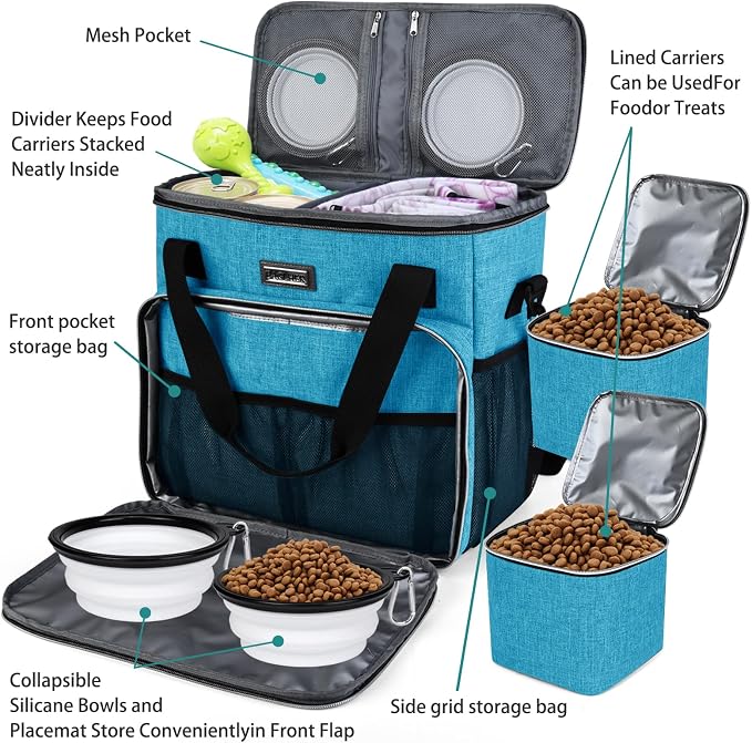 BAGLHER Dog Travel Bag, Pet Travel Bag, - Image 5