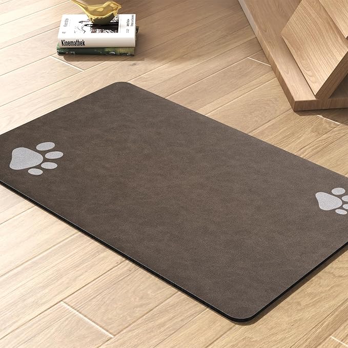 Pet Feeding Mat-Absorbent Dog Mat by PADOOR