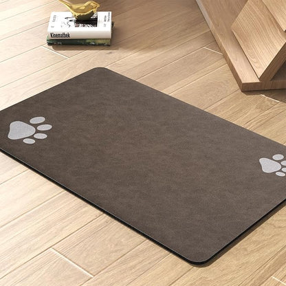 Pet Feeding Mat-Absorbent Dog Mat by PADOOR
