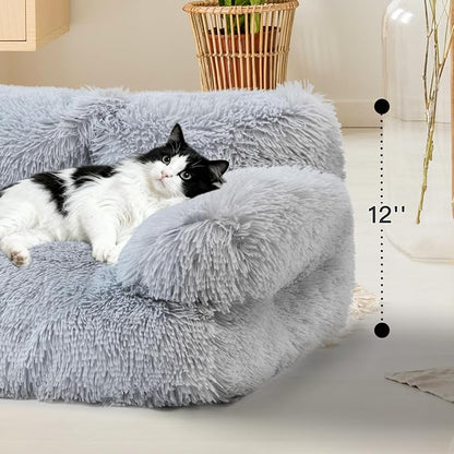 Large Cat Beds for Indoor Cats, Dog Couch Bed, Cute Cat Couch Sofas for Less - Image 7