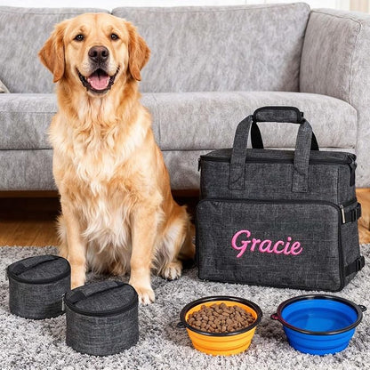 Customized Dog Travel Bag - Image 5