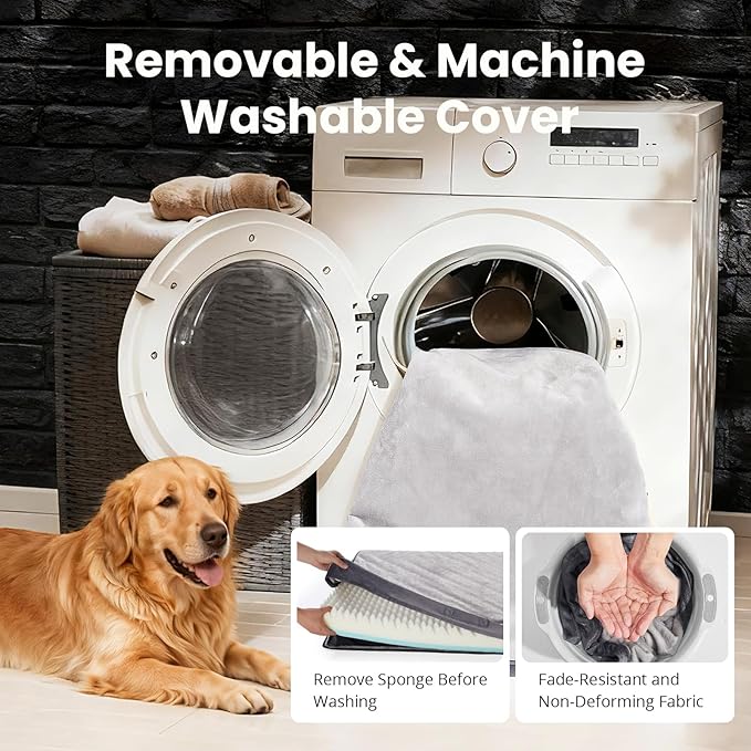 OhGeni Memory Foam Orthopedic Waterproof Dog Bed - Image 6