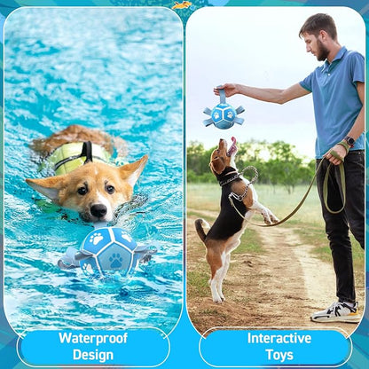 QDAN Dog Toy Balls, Dog Soccer Ball - Image 3