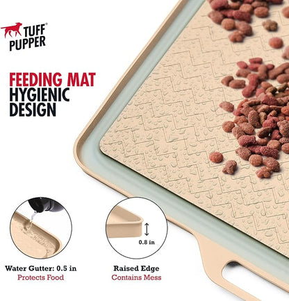 Tuff Pupper 28x20 Large Dog Feeding Mat - Image 5