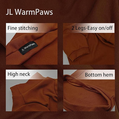 Fleece Sphynx Cat Clothes Soft Hairless Cat Clothes Pullover Cat Sweater - Image 5