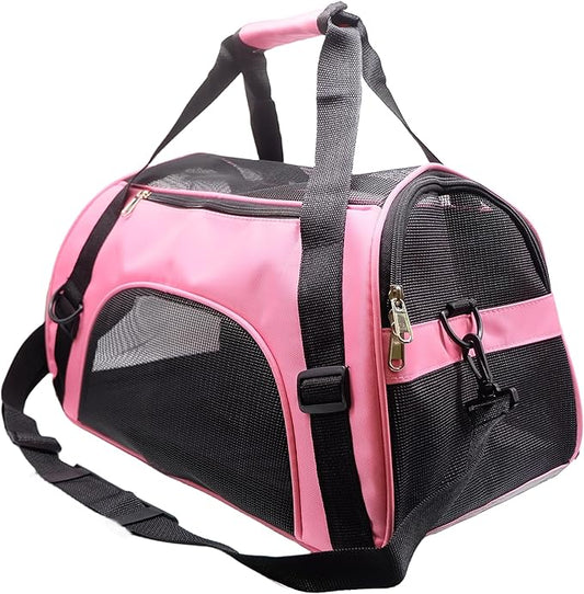 Cat Carrier, Soft-Sided Pet Travel Carrier by ZaneSun