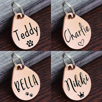 Ultra Joys Dog ID Tag, Custom Dog Tag Personalized Cat Tag, Pet ID Tag - Image 3