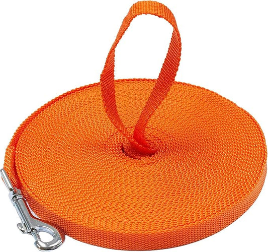 Long Dog Puppy Obedience Recall Training Agility Lead, Leash by DowntownPetSupply