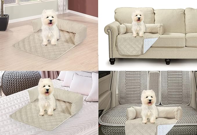 Brilliant Sunshine Premium Calming Dog Bed Mat, Silky Velvet, Removable - Image 7