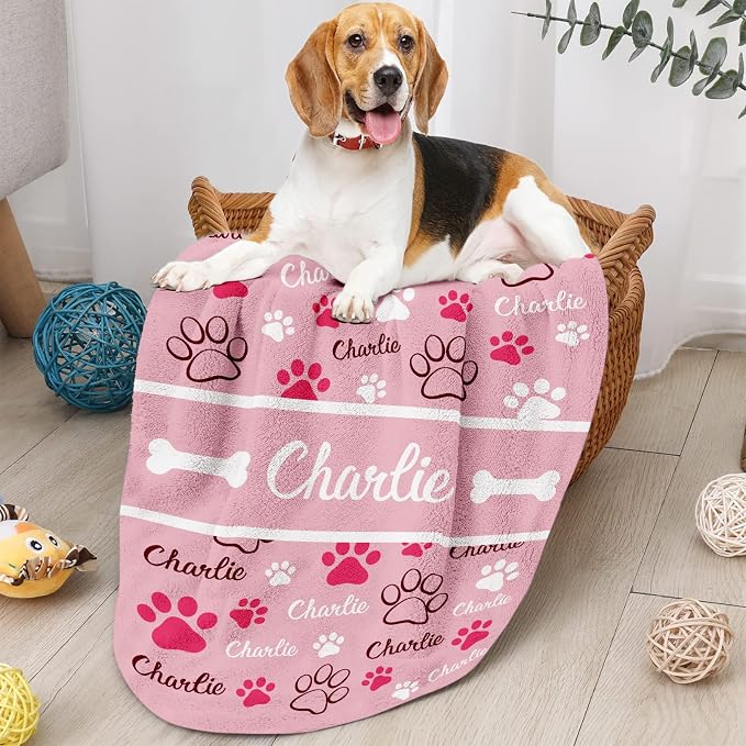 Personalized Dog Blanket, Customized Pet Blankets - Image 4