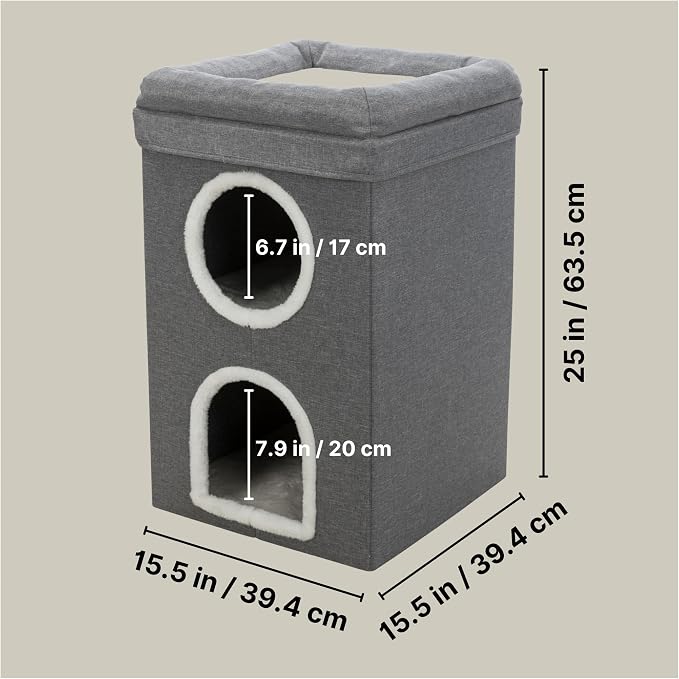 Trixie Saul Cat Condo | 2-Story Condo Tower | Scratching Surface | Foldable - Image 5