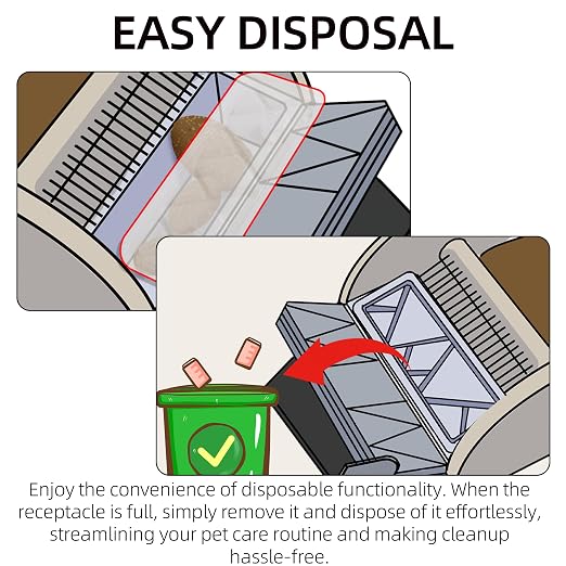 20-Pack Disposable Litter Box Waste Receptacles Compatible - Image 5