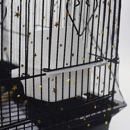 QBLEEV Extra Large 29.5" Mesh Bird Seed Catcher, Bird Cage Guard Cover - Image 2