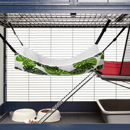 Jetec 2 Pack Cat Hammock for Cage, Catio Accessories Reversible Soft Cats Bed - Image 5