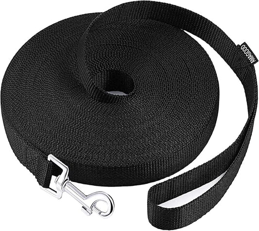 AmaGood Dog Leashes for Small Medium Large Dogs, 15 ft 20 ft 30 ft 50 ft Long by DOGLEASH