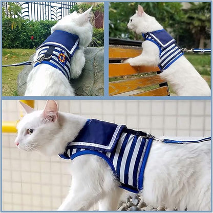 Cat Harness and Leash for Walking Escape Proof, Adjustable Cat Vest Harness - Image 6
