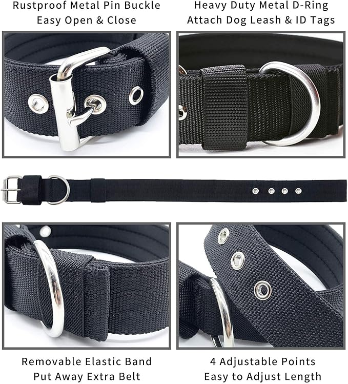 Heavy Duty Tactical Dog Collar - Image 3