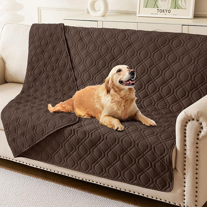hyha Waterproof Dog Bed Blanket, Soft Pet Blankets, Waterproof Couch Cover by hyha